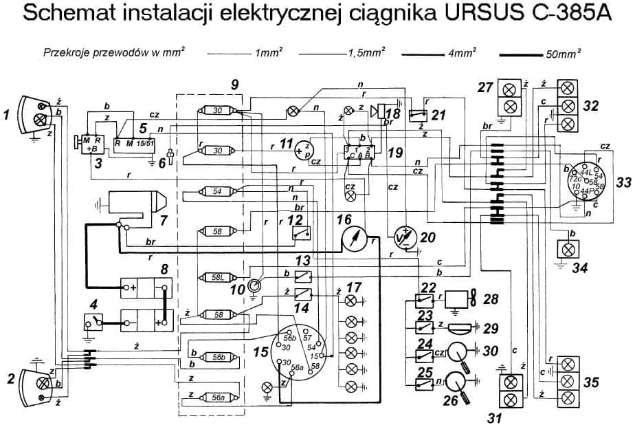 Jak podłączyć alternator w Ursusie C 385 - uniknij kosztownych błędów