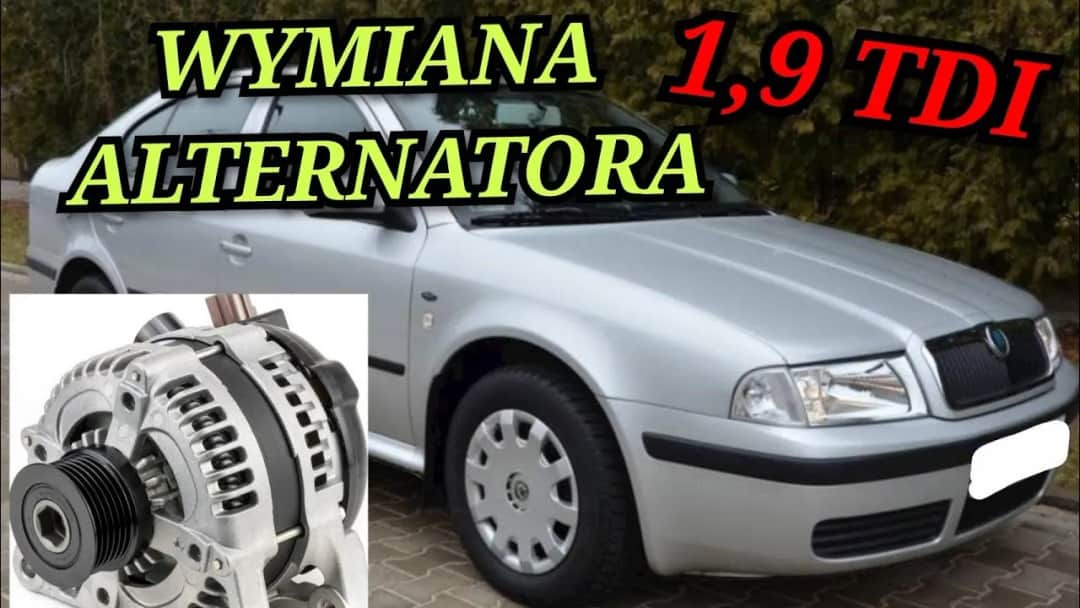 Jak wyciągnąć alternator Skoda Octavia 1.9 TDI bez zbędnych problemów