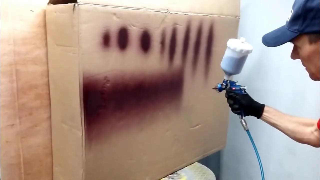 Jakie ciśnienie do malowania pistoletem, aby uniknąć rozpryskiwania farby?